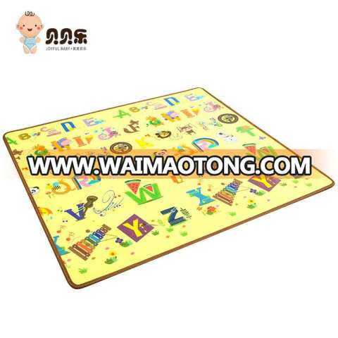 Best selling double side colorful XPE baby play gym mat